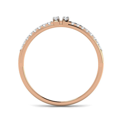 Looped Diamonds Triple Band