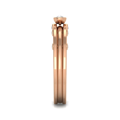 Bezel Set Quintet Ring