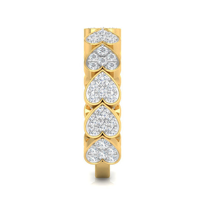 Radiant Hearts Diamond Ring
