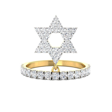 Dangling Star Diamond Band