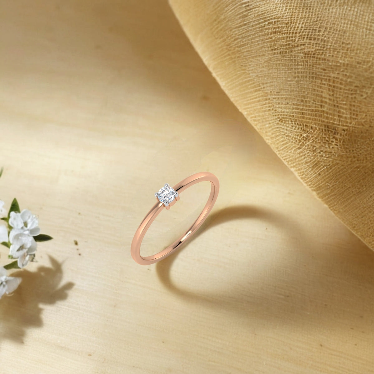 Classic Solitaire Ring