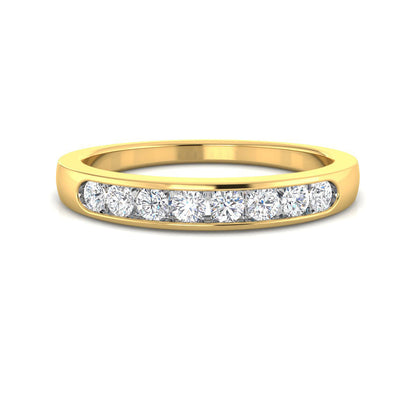 Channel Set Diamond Band