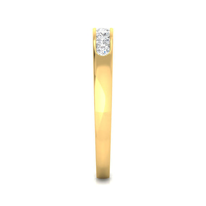 Channel Set Diamond Band