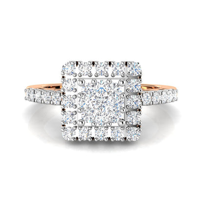 Square Top Diamond Ring