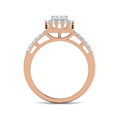 Square Top Diamond Ring