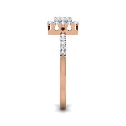 Square Top Diamond Ring
