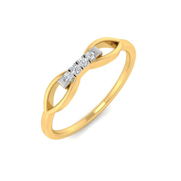 Diamond Top Criss Cross Band