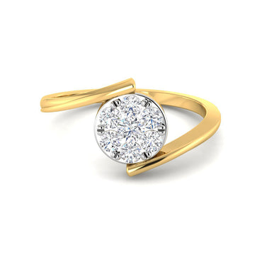 Classic Double Hold Diamond Ring