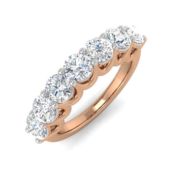 Stunning Septet Diamond Ring