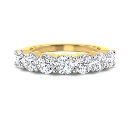 Septet Diamond Top Ring
