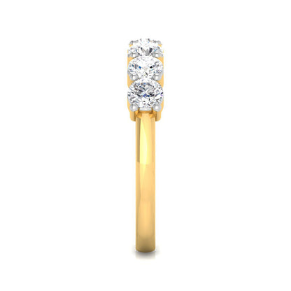 Septet Diamond Top Ring