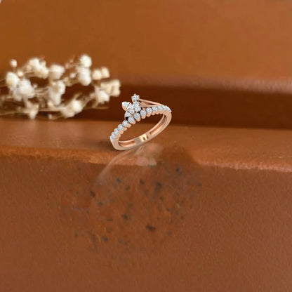 Blooming Petals Diamond Ring