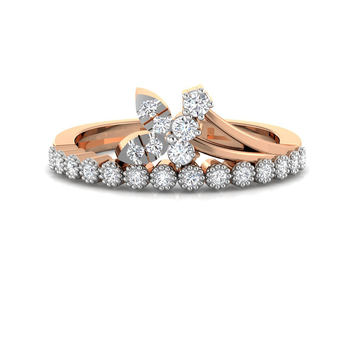 Blooming Petals Diamond Ring