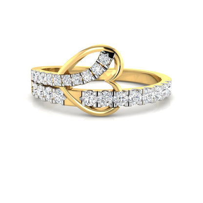 Infused Heart Diamond Ring