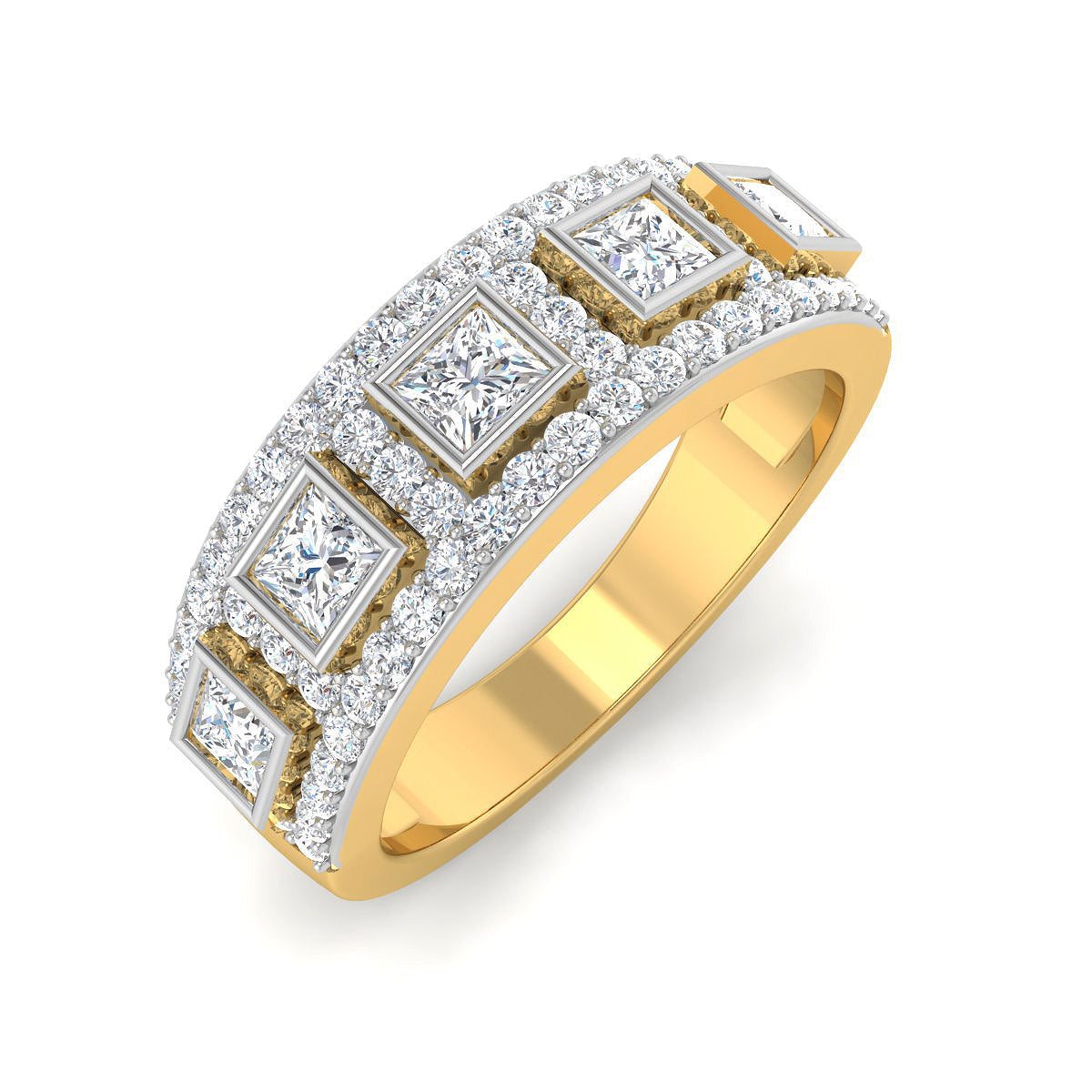 Qintet Princess Diamond Ring