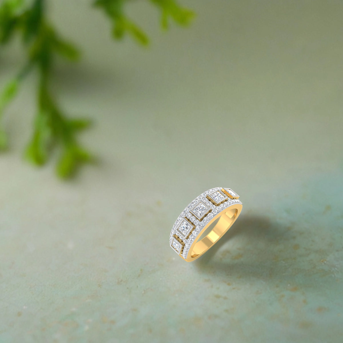 Qintet Princess Diamond Ring