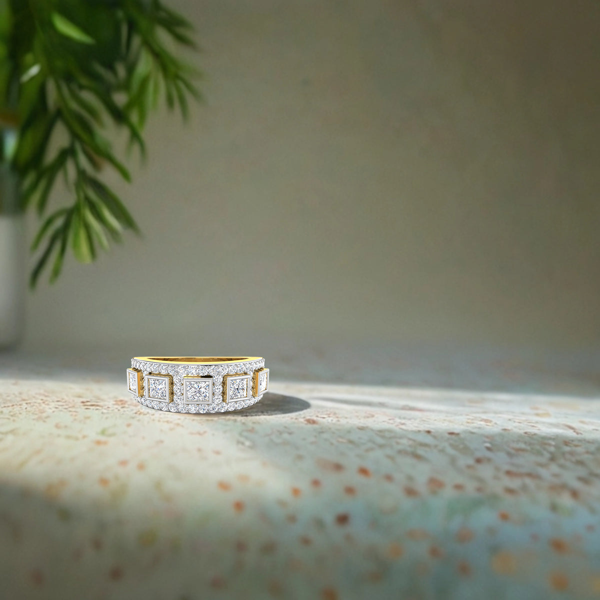 Qintet Princess Diamond Ring